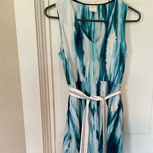 Soma dress with handkerchief hem